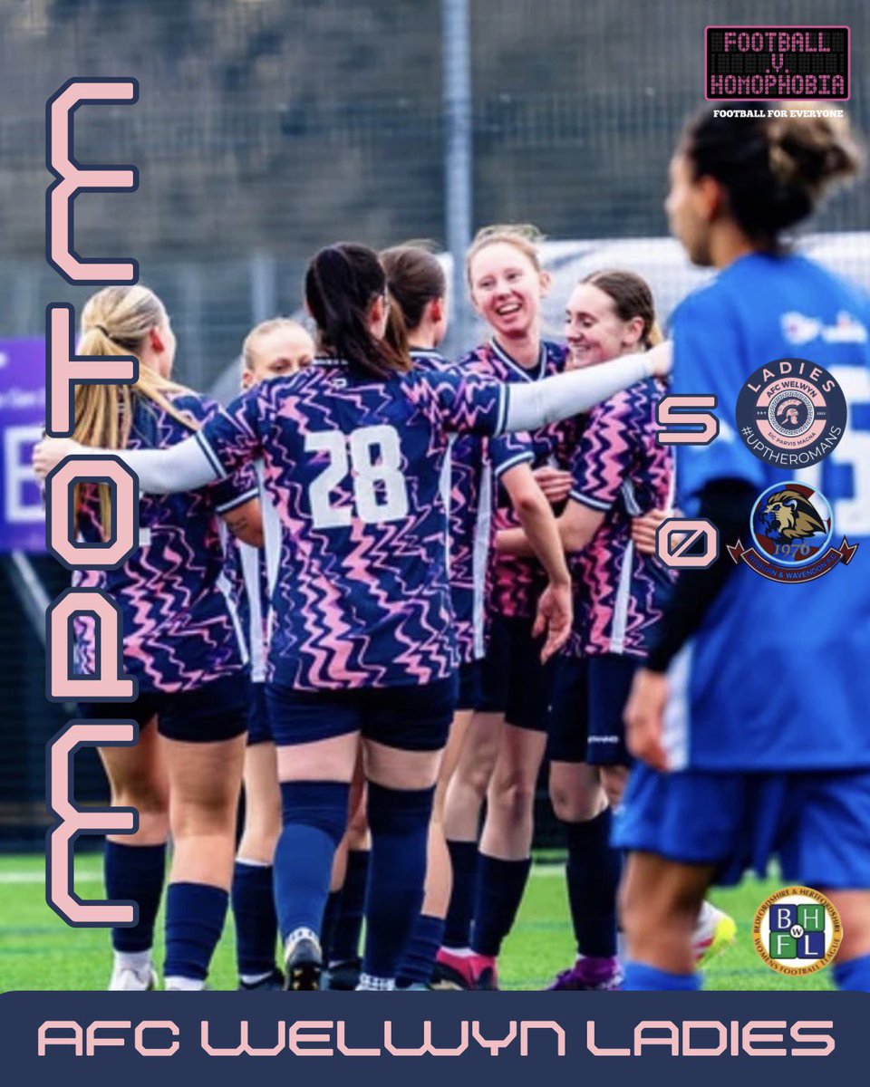 AFCWelwynLadies's tweet image. Sunday Mangers player of the match vote - simply had to be the whole team 👏🔥

A true squad performance and fully deserved recognition for every one of you 🙌💪

Proud of this team 🩷💙

#ManagersPOTM #TeamPerformance #AllIn #SemiFinalWin #UpTheRomans