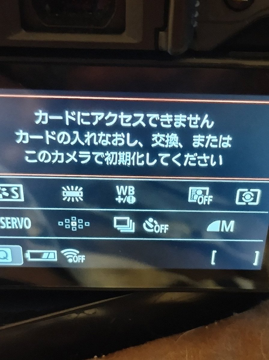 詰んだ。 エラーでもカードを認識さえしてくれればどうとでもなるのに