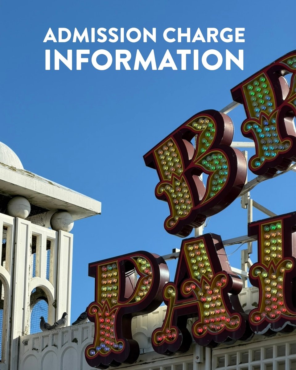 BTNPalacePier's tweet photo. Brighton Palace Pier can confirm the return of the admission fee on the 7th of March 2026, where it will be currently priced at £1 per person. Anyone living within any BN postcode can sign up for a Local Resident's Card to get free entry.

Sign up here: https://t.co/DCFtQZEBcW https://t.co/xzlbz528S6