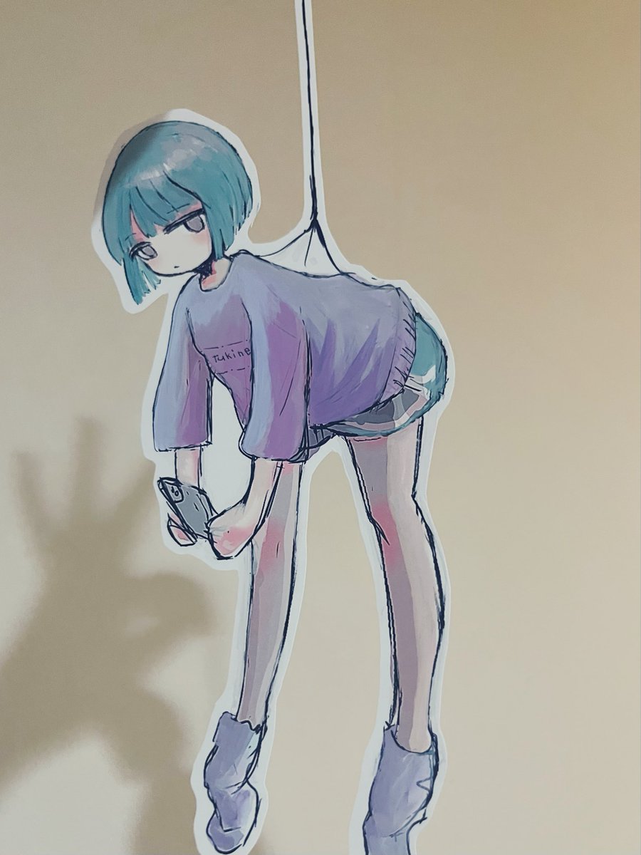 どこかにぶら下がるよ