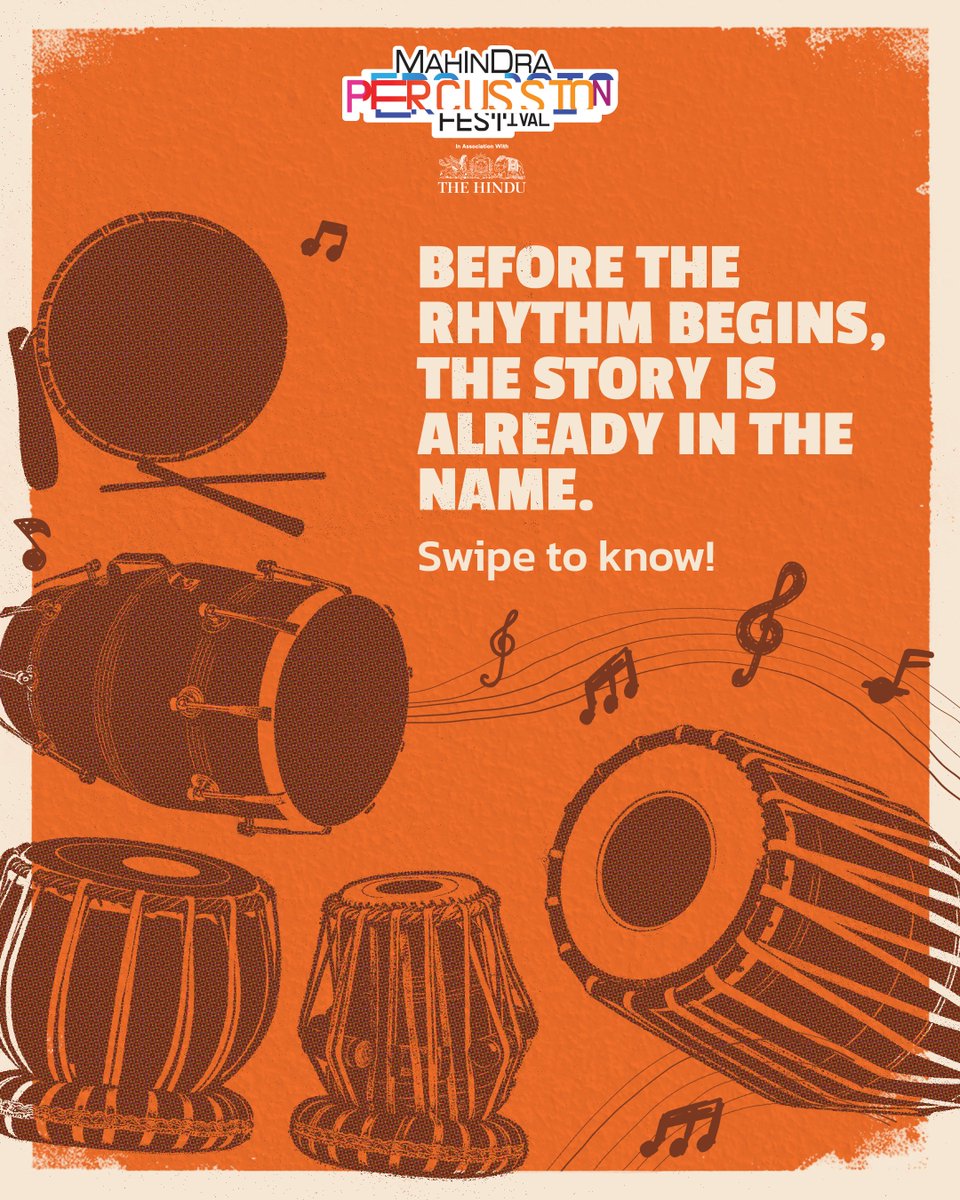 Mahindra Percussion Festival tweet media