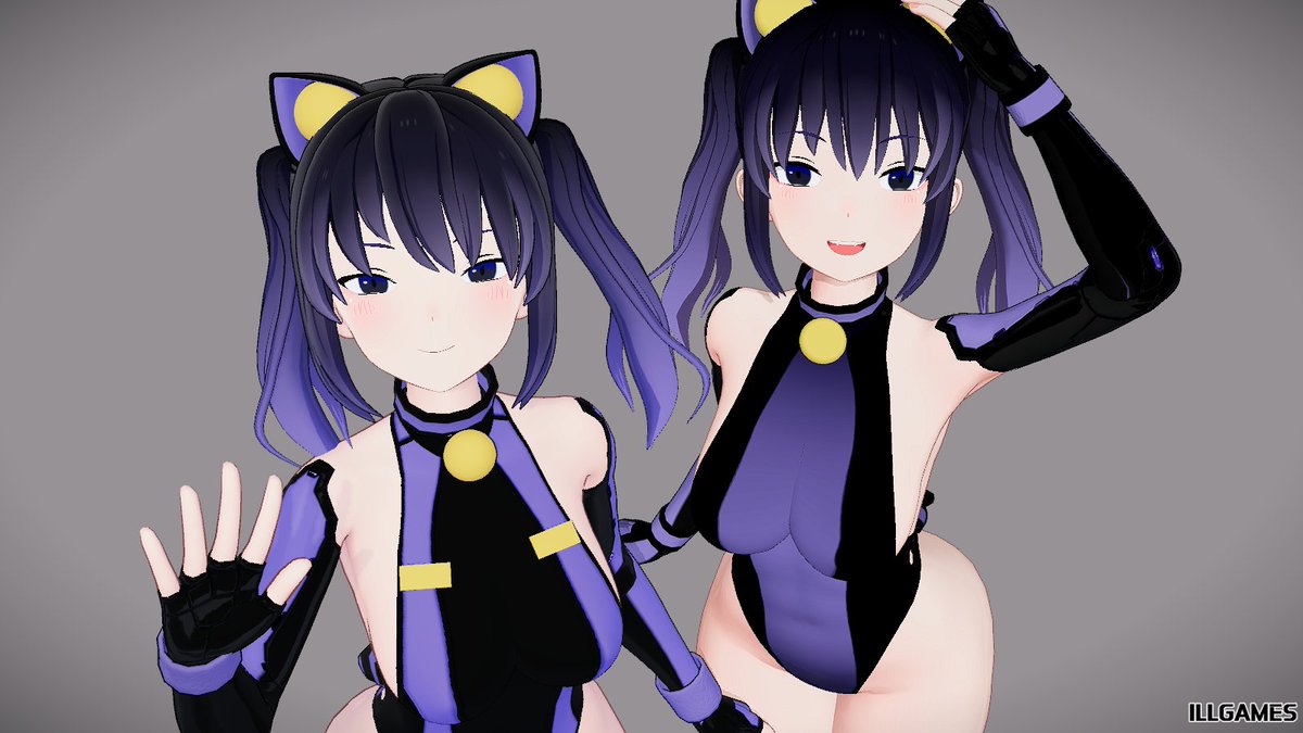 並べてみると結構違う やっぱタイプ3の顔のほうが大人っぽい感じがするね 両方とってもカワイイが 