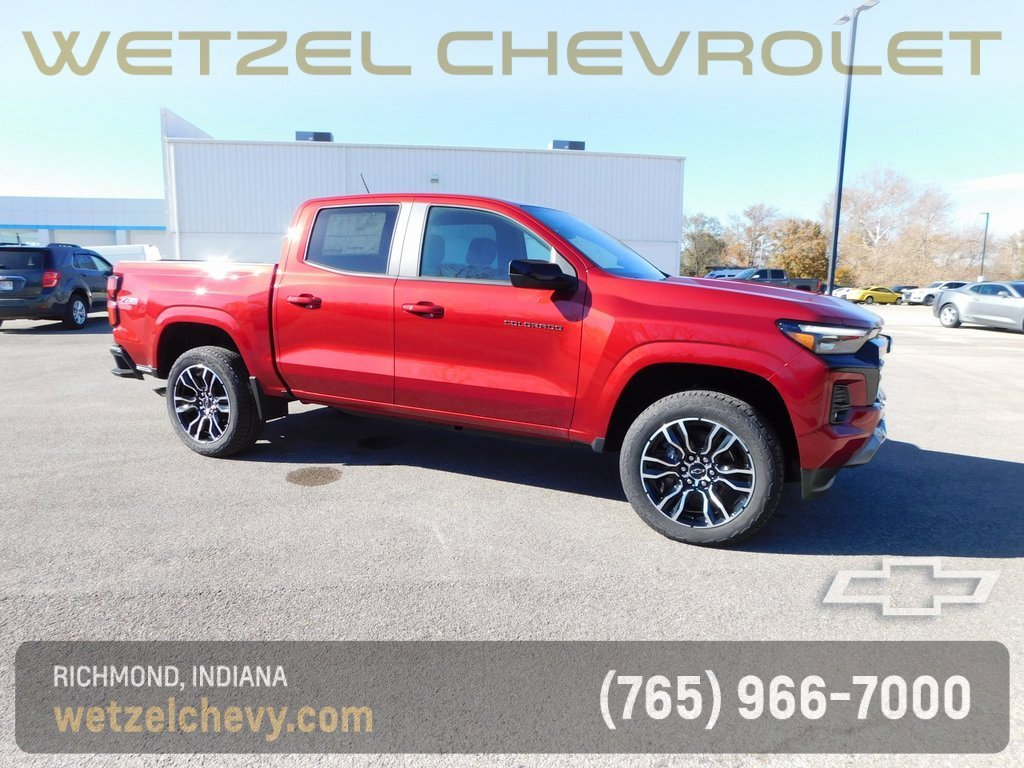 WetzelChevrolet's tweet photo. New 2026 Chevrolet Colorado Z71 4WD, was $49,850, now $48,850 + get as low as 3.9% APR financing: https://t.co/9v0gmPQFKx https://t.co/TAdcbEQA1I