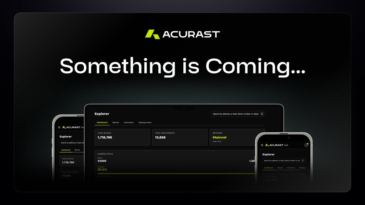 Acurast tweet media