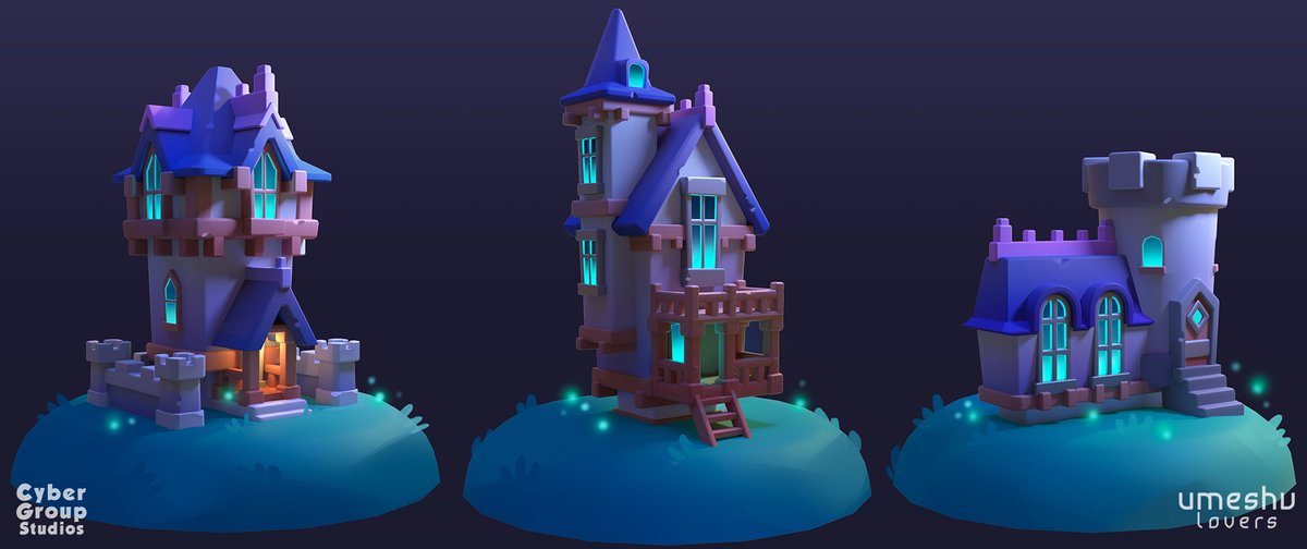 UmeshuLovers's tweet photo. Since we've mostly been sharing 2D works these past few weeks, here are some 3D pieces. Characters, creatures, environments... we can do it all!

▶️ Find more on our own Artstation page : https://t.co/WaHgiGACGn https://t.co/QGvdEHiA7v
