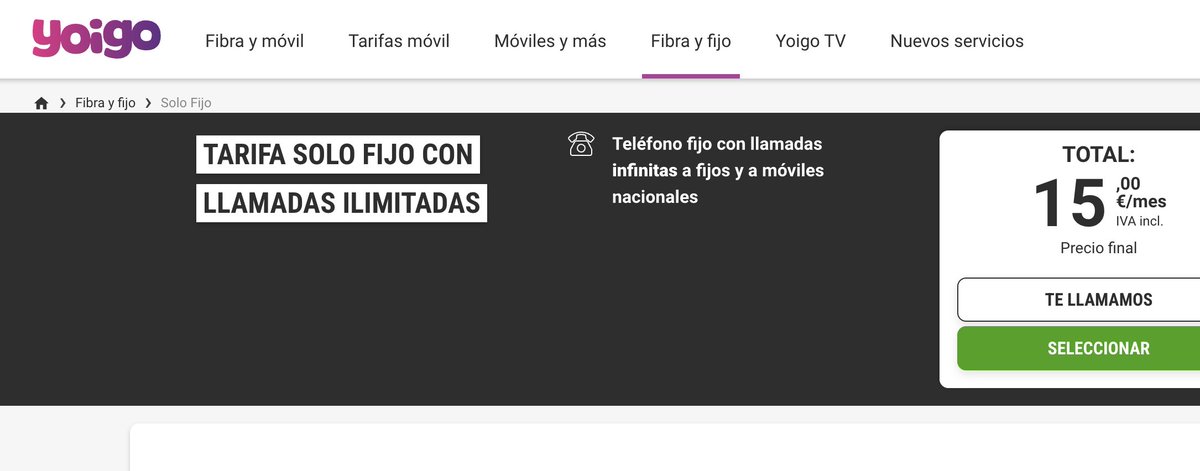 ¡OJO! con <a href="/yoigo/">Yoigo</a> 
Una persona de 86 años contrata el fijo con ellos y cuando se lleva el fijo a otro operador le siguen cobrando por el movil que soportaba ese fijo.