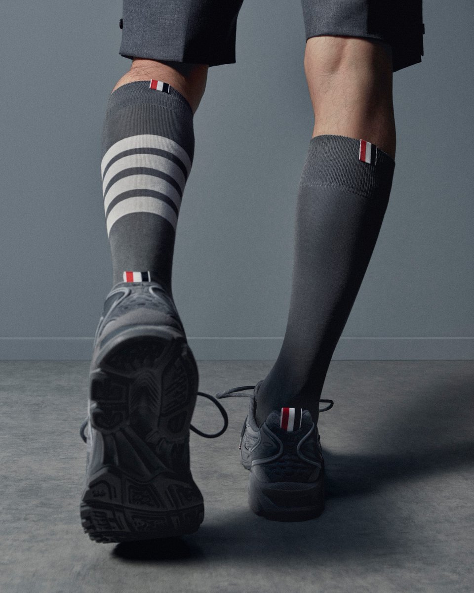clocking in … thom browne x ASICS sportstyle. inspired by thom’s ...
