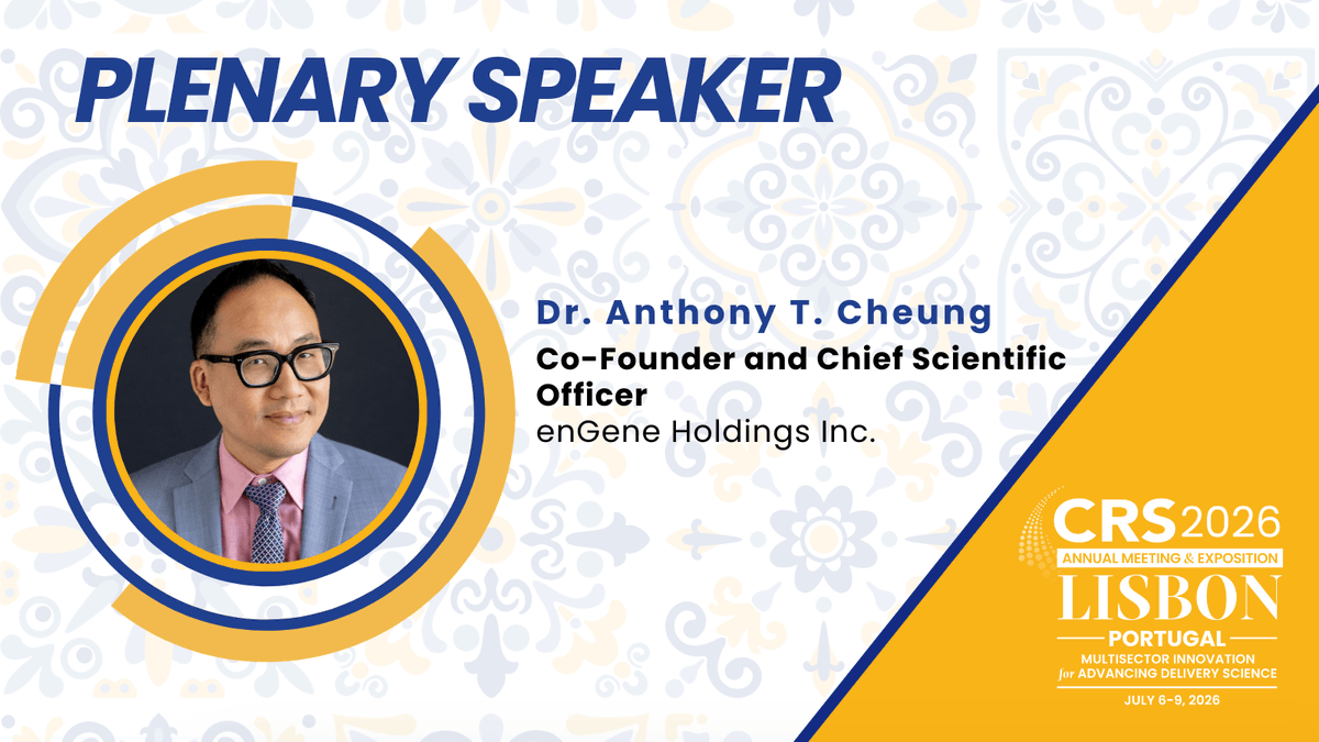 Controlled Release Society tweet media