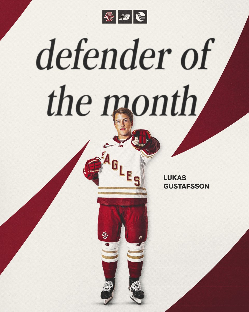 BC_MHockey's tweet image. Gustafsson and Hagens pick up monthly honors from Hockey East!

📰 bit.ly/3MI5bWZ