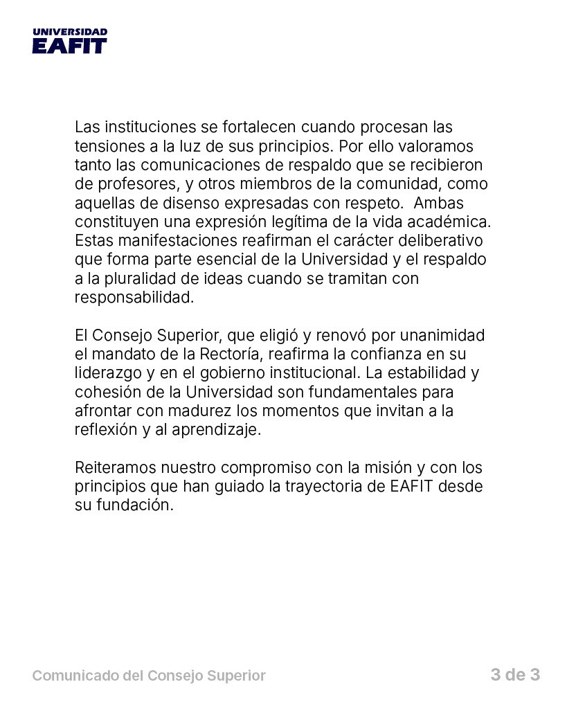 Universidad EAFIT tweet media