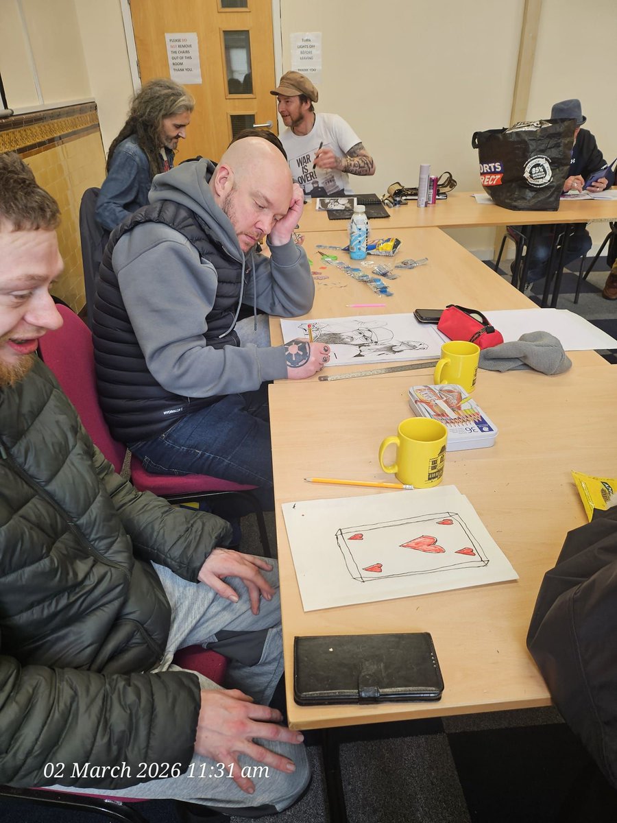 RRR_LUF's tweet image. Arts &amp;amp; Crafts 🎨✨

A wonderful session full of connection and amazing talent. Creativity, teamwork, and plenty of smiles all around!

#Connection #Creativity #RedRoseRecovery