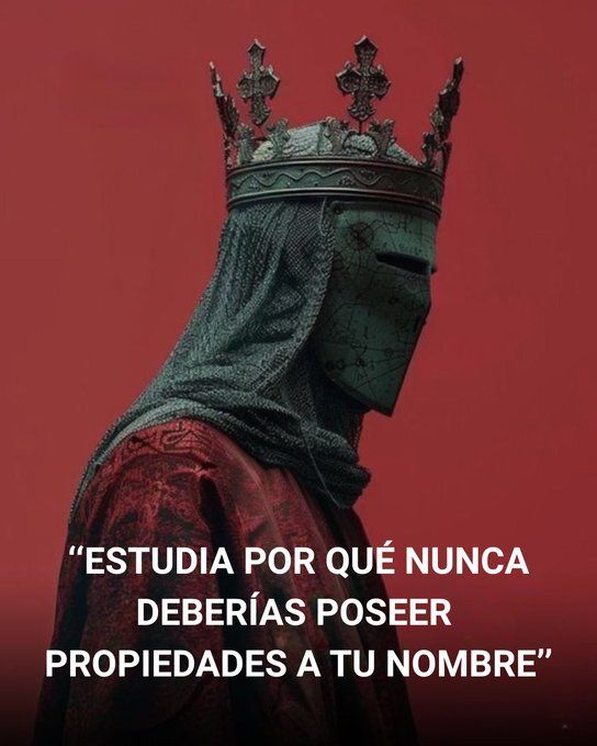 dominiorealXr's tweet photo. Estudia por qué Nunca deberías Poseer propiedades a tu Nombre

Hilo 🧵 https://t.co/iI4yELvqqH