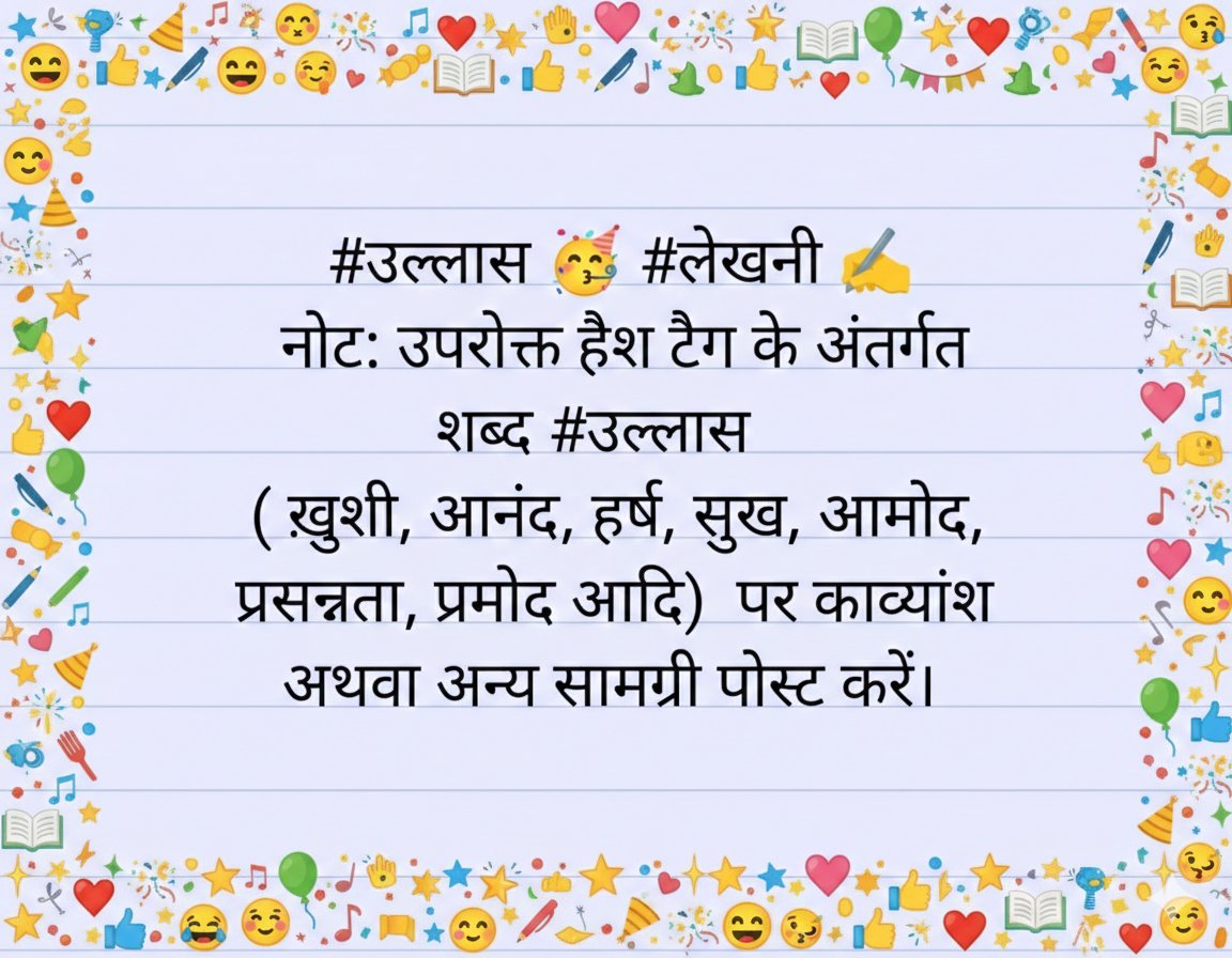 #लेखनी पर दिनांक 05 मार्च 2026 के कार्यक्रम, 
                      सौजन्य : 
{ <a href="/AarTee33/">आरती सिंह</a>  }    { <a href="/pareeknc7/">Narpati C Pareek 🇮🇳</a> }
                           👇
lekhni-schedule.blogspot.com/2026/03/05-202…

            #उल्लास 🥳 #लेखनी ✍️