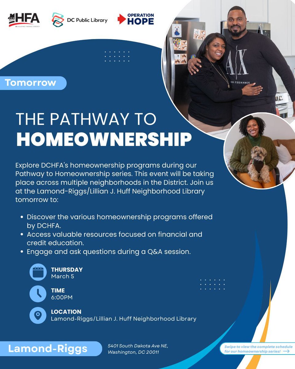 DC Housing Finance Agency (DCHFA) tweet media