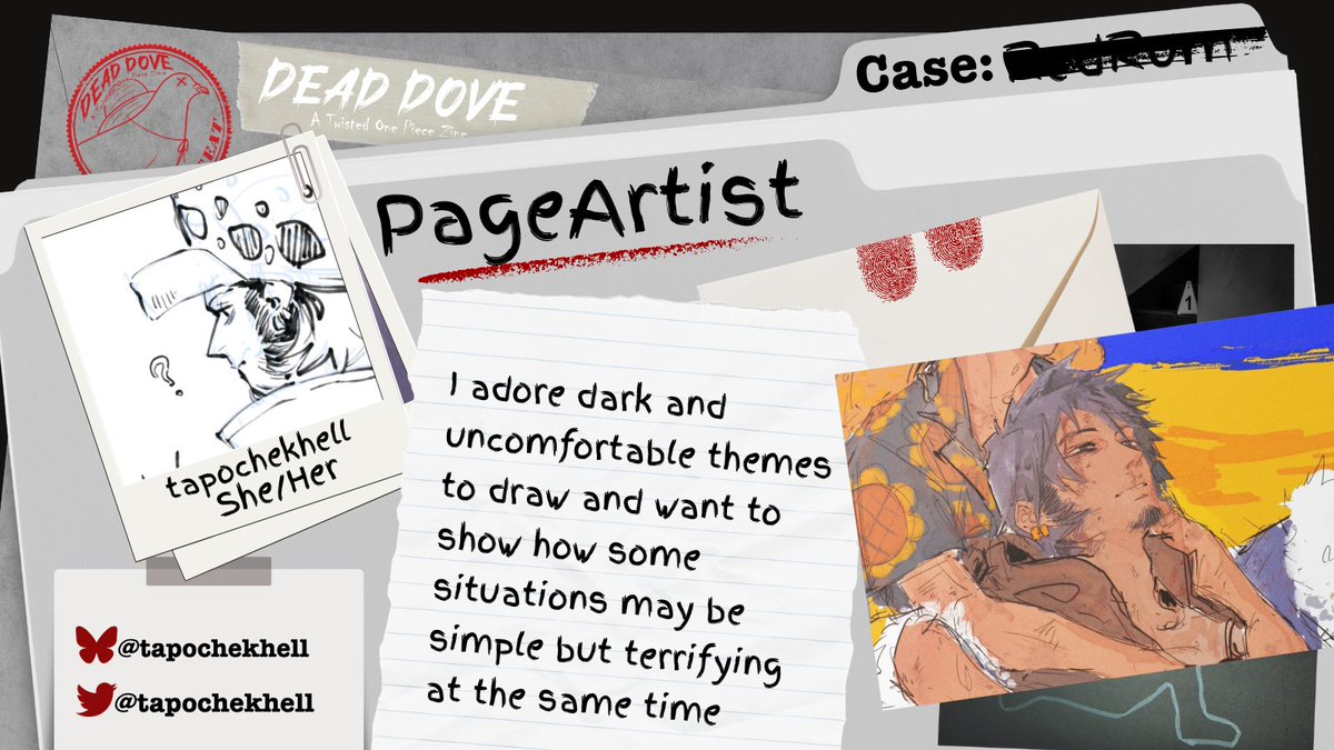 Dead Dove - A One Piece Zine tweet media