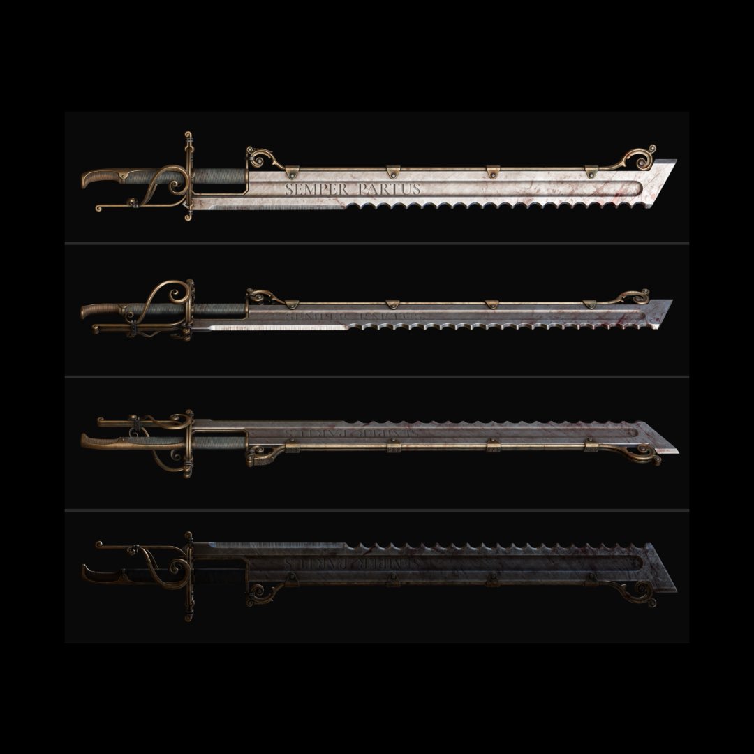 oml_games's tweet image. Great sword - small difference. Did you spot it yet?

#ValorMortis #OneMoreLevel #Soulslike #FPP #Game