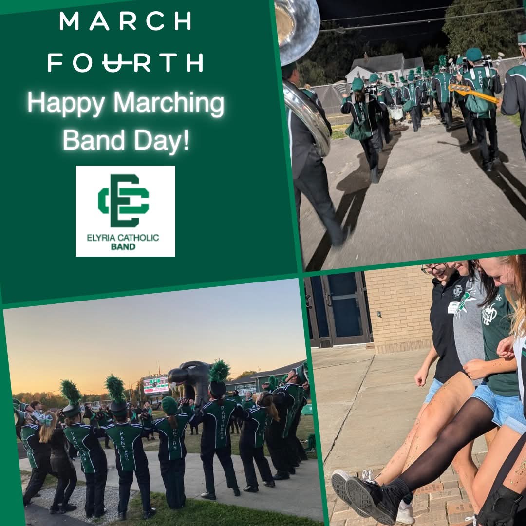 Elyria Catholic Marching Band tweet media