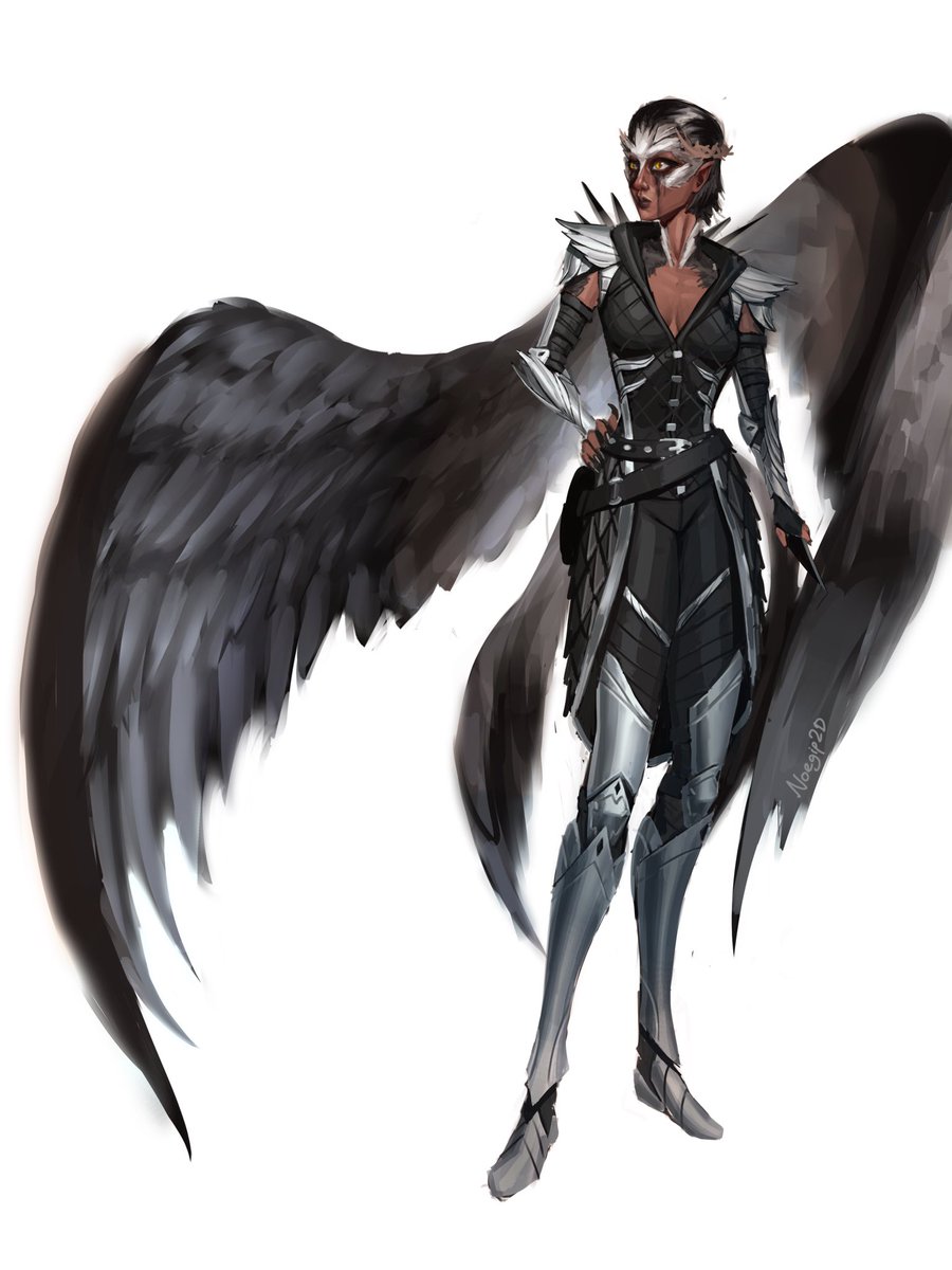 Harpy Coupé 
Don’t know what class she would be
#dispatch #coupé #dispatchfanart