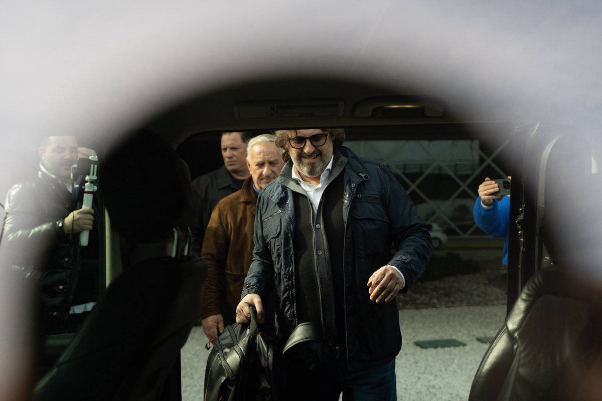 ⚪️Coach Andrea Trinchieri is here!
⚫️Welcome to Thessaloniki. Welcome to the PAOK family! 

#PAOK