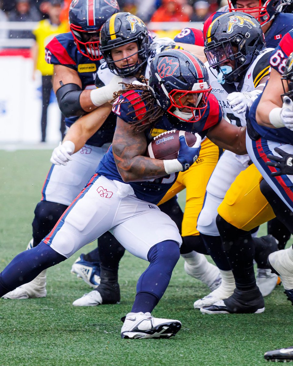 MTLAlouettes's tweet photo. Bonne retraite, Sean Thomas Erlington! 🙌
Un fier Québécois qui a marqué la CFL. Félicitations pour ta carrière et bonne chance pour la suite! 💙
--
Happy retirement, Sean Thomas-Erlington! 🙌
A proud Quebecer who left his mark in the CFL. Congrats on a great career and all the best in the next chapter! 💙