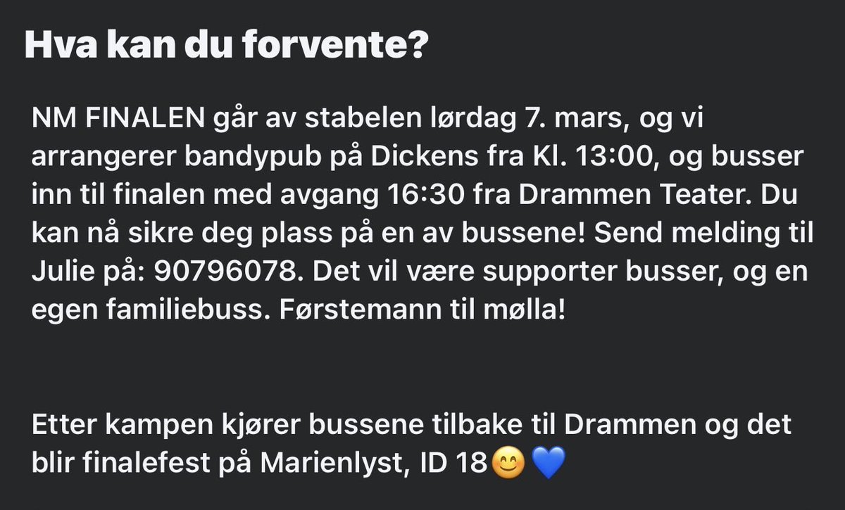 Lars_Lob's tweet photo. Lørdag 18:00💙👊🏻 https://t.co/8f4igxkBqq