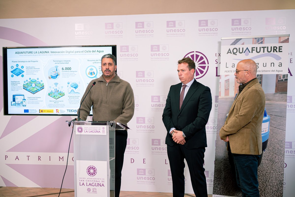 💧 Avanzamos en la digitalización de nuestro ciclo urbano del agua gracias al proyecto AquaFuture.

Esta propuesta, financiada por el PERTE y con fondos NextGenerationEU, conllevará la implantación de 6.000 sensores inteligentes que optimizarán la gestión de este recurso hídrico.