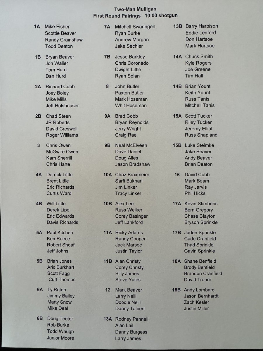 Warrior Golf Club tweet media