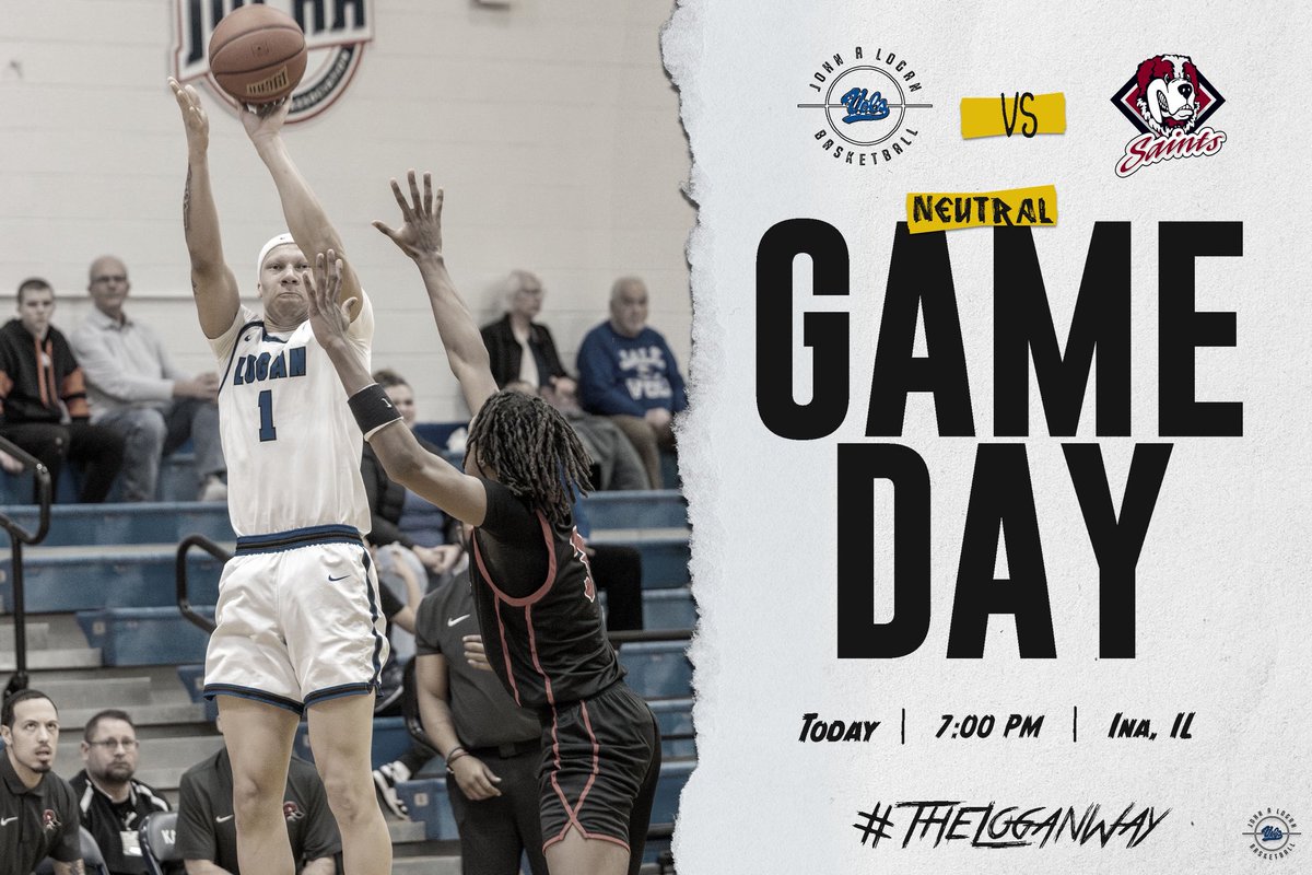 LoganVolsBBall's tweet photo. 🚨 GAMEDAY 🚨

 John A. Logan vs Shawnee College
 
⏰- 7:00 PM CST

📍- Rend Lake College | Ina, IL

🎥 - LIVE on YOUTUBE — https://t.co/hAgNRhYSSY………………………………………

#TheLoganWay🔵⚪️ https://t.co/7F56d8b6wK