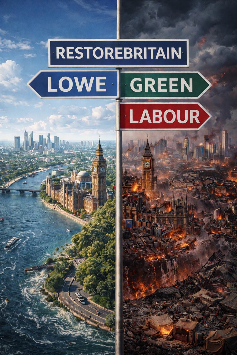 NostalgiaR498's tweet image. Choose wisely...take the LOWE road as all others lead to your own destruction. #GreatBritain #RestoreBritain #RupertLowe
