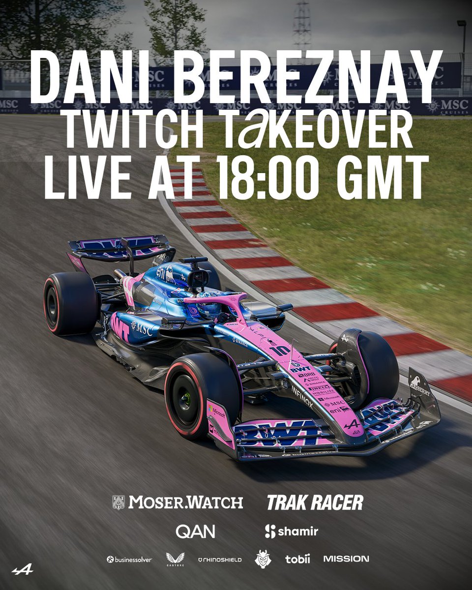 Alpine Sim Racing tweet media