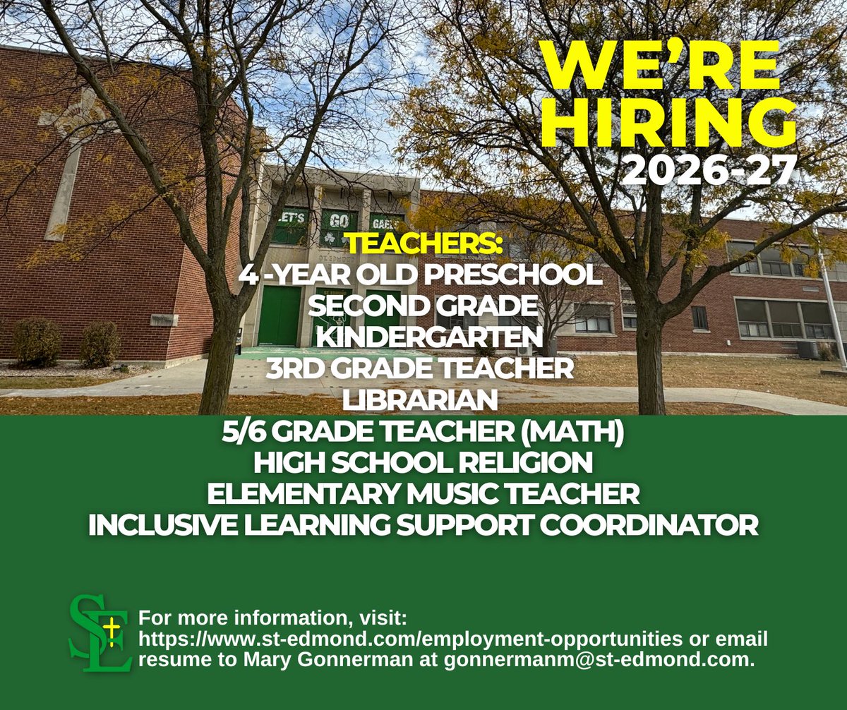 St. Edmond Catholic tweet media