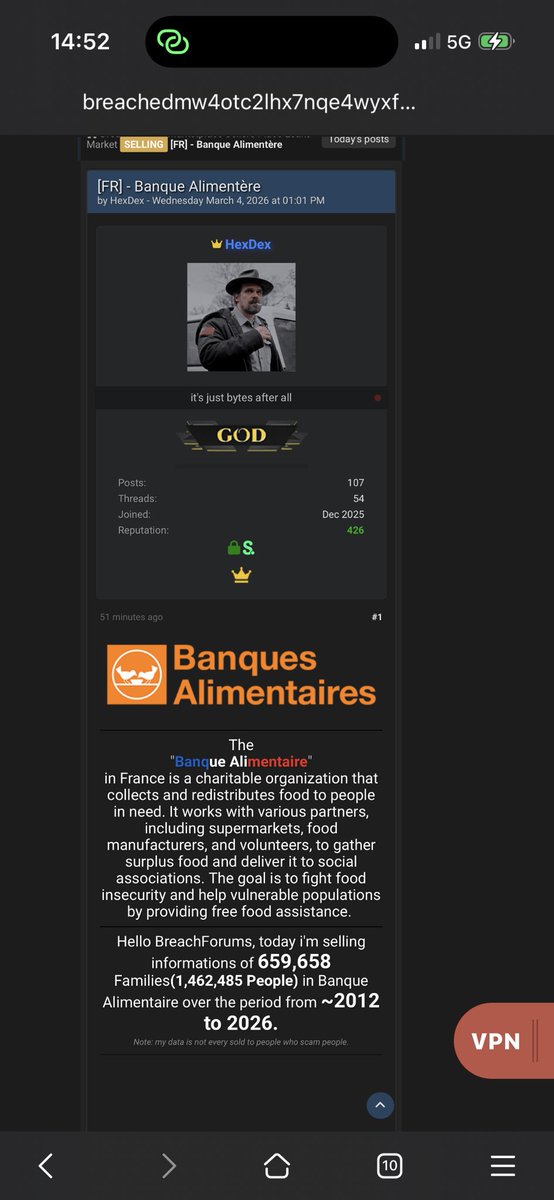 JustaBreach tweet media