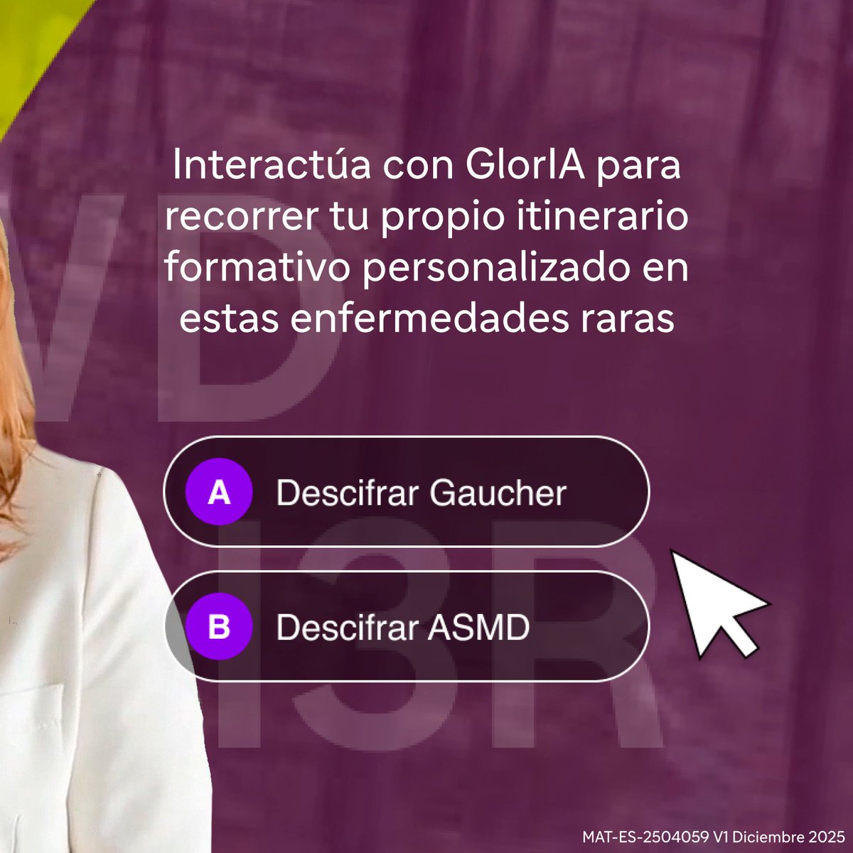 campussanofi's tweet photo. El diagnóstico de #Gaucher y #ASMD puede retrasarse más de 10 años, impactando el abordaje y seguimiento. 

GlorIA te acompaña en un itinerario formativo innovador para comprender mejor estas #EnfermedadesRaras.

👉https://t.co/7Ir7tu7Kjo