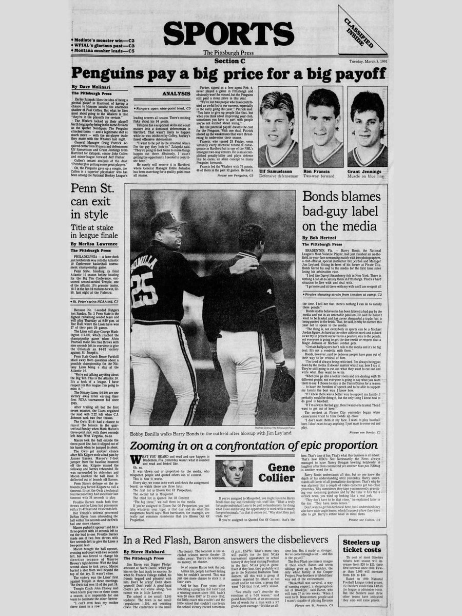 1986-92 Pittsburgh Pirates tweet media