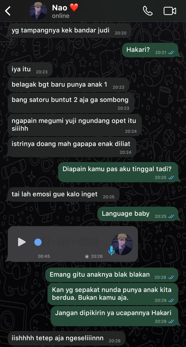 bellyfleur's tweet photo. #nanaoya short AU | bxb | mpreg
Nanami Kento x Zenin Naoya 

— pasangan nanami x naoya yang awalnya menunda punya anak.
Tapi saat naoya berubah pikiran, nanami harus menurutinya kan? https://t.co/3NoZNbL4WM