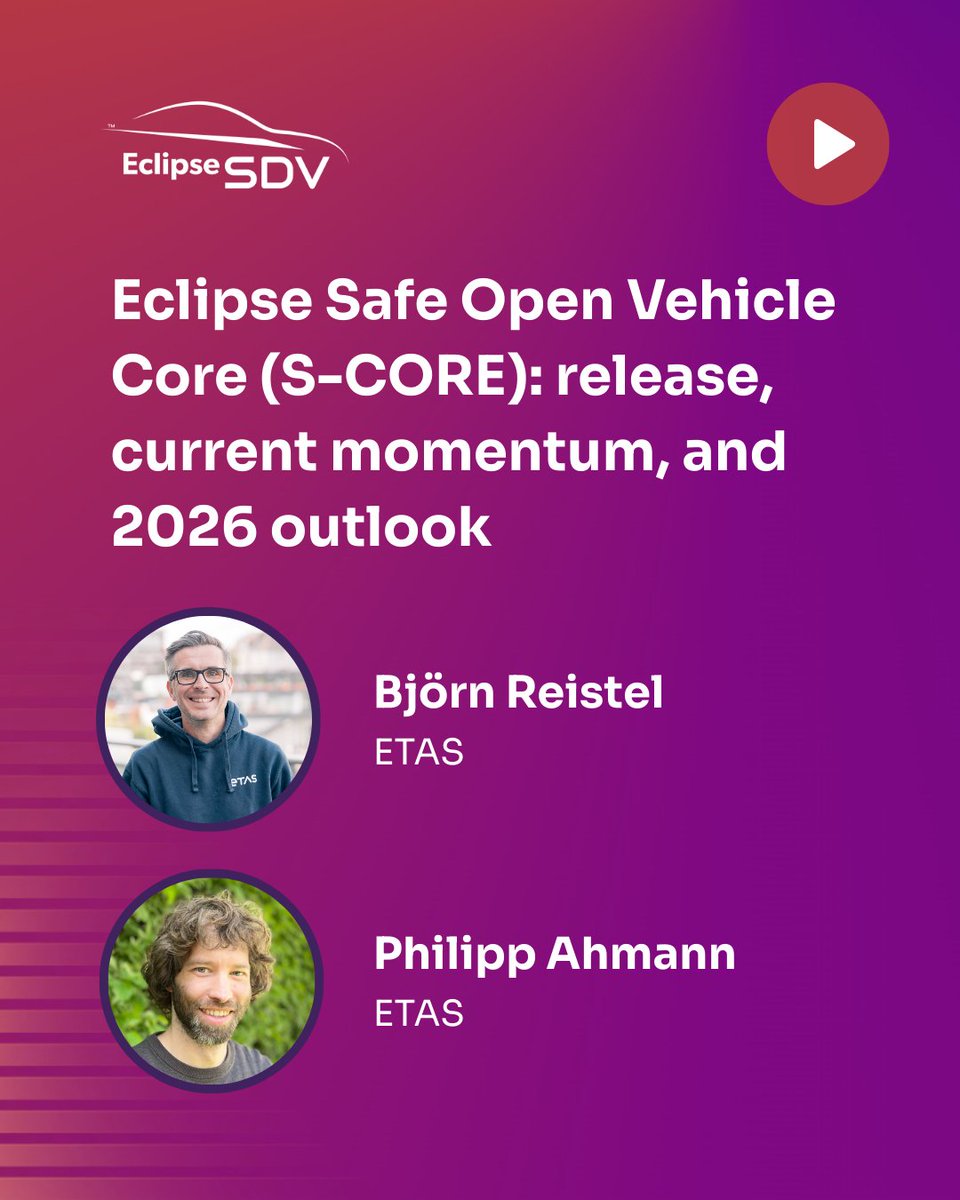 Eclipse Software Defined Vehicle tweet media