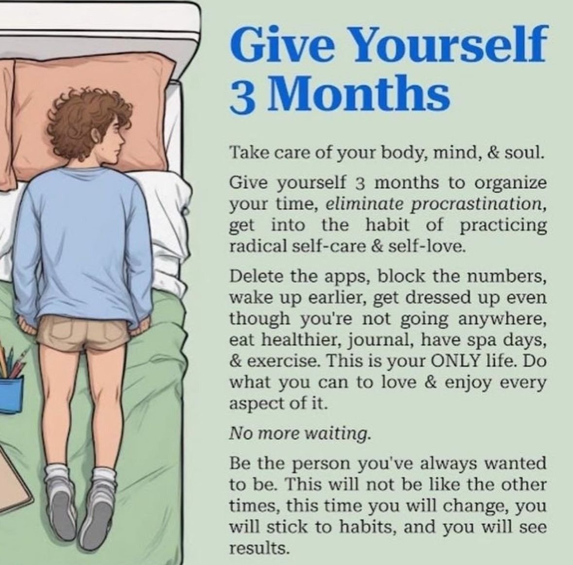 If you're LAZY and PROCRASTINATE, open this:

1.