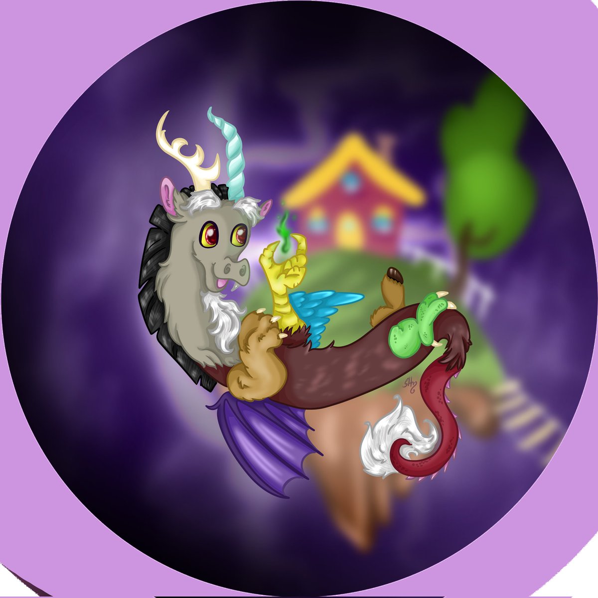 snowheart2004's tweet photo. Discord lord of chaos   

#mlp #brony #pony #Discord #discordmlp #Chaos https://t.co/DEd9oq6G5n