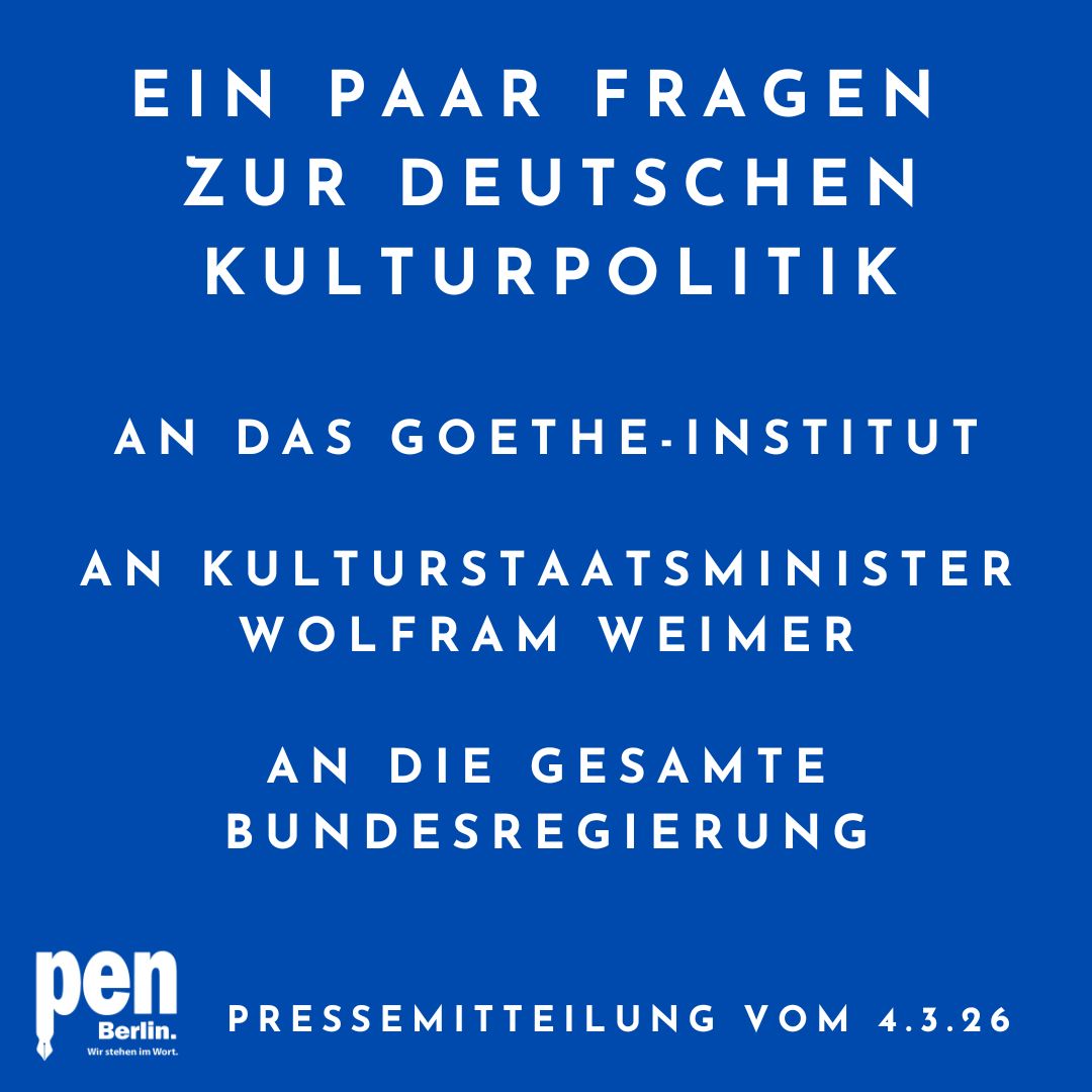 PEN Berlin tweet media