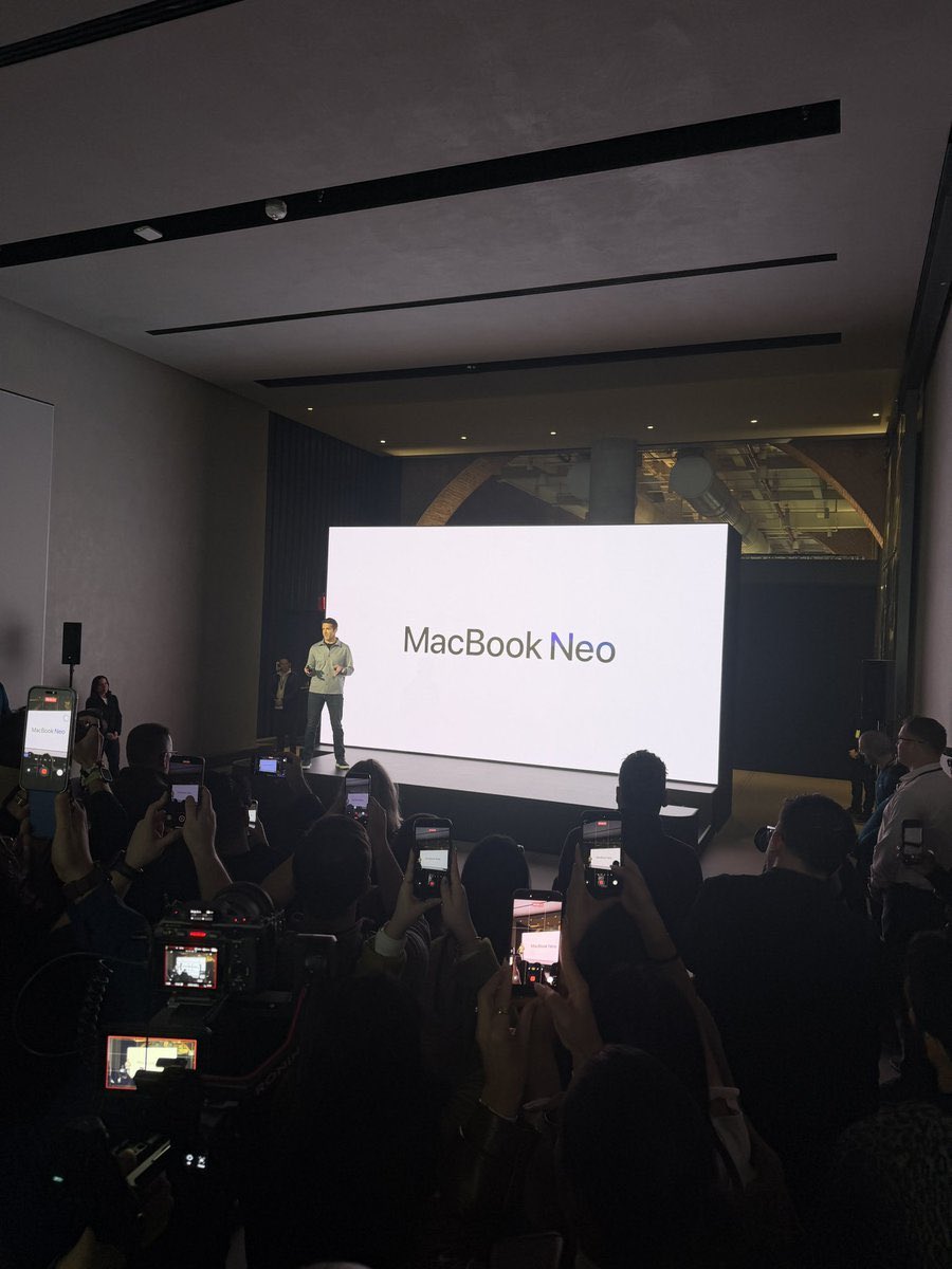 Apple has officially announced the MacBook Neo