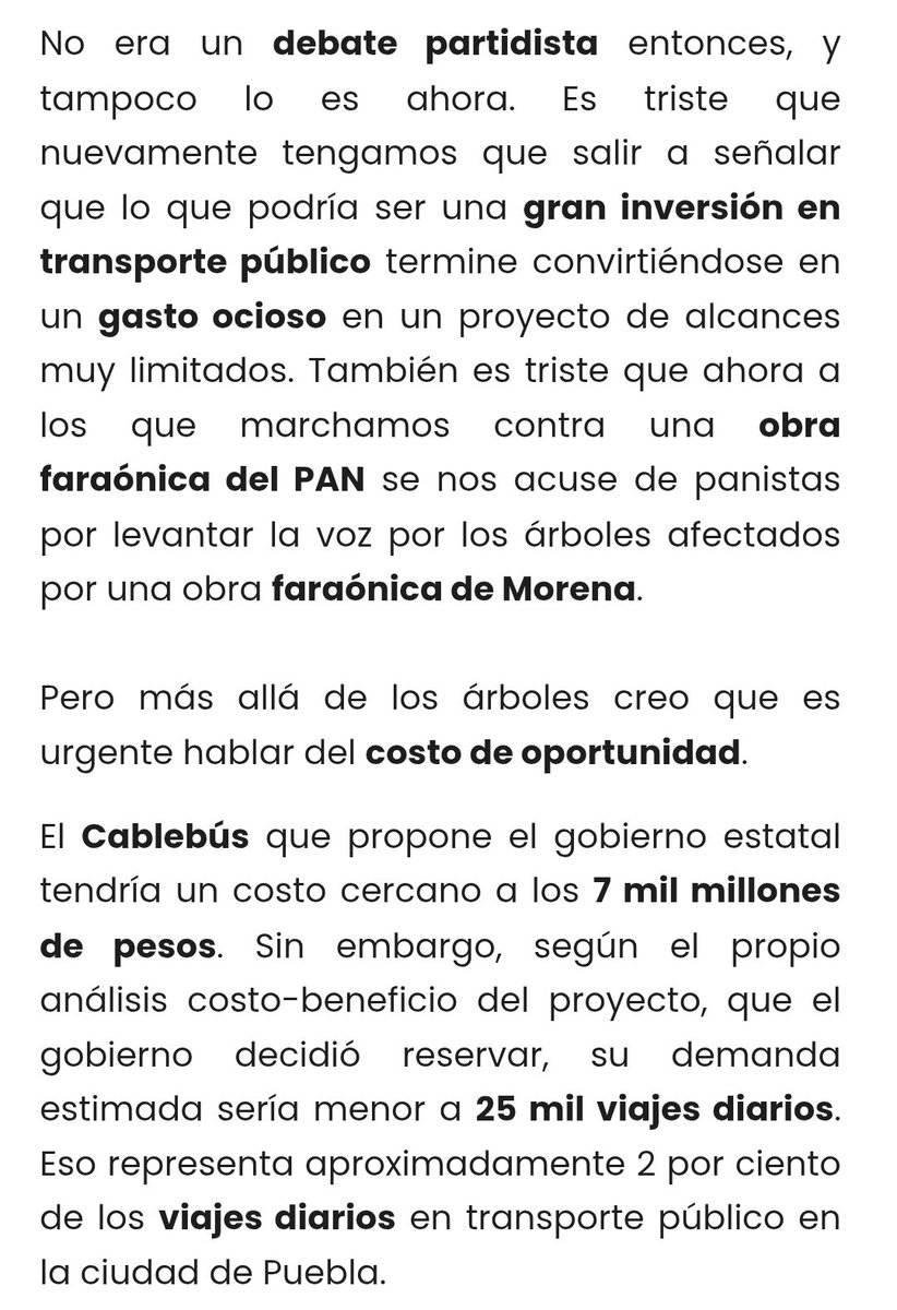 dobbyloca's tweet photo. Esta semana escribo en @e_consulta sobre el costo del proyecto del cablebus y el debate público.

También hablo sobre cuando conocí al ahora gobernador durante la coyuntura por defender los árboles de Hermanos Serdán frente a la ciclovía de RMV.

https://t.co/2KyNSnqF6l https://t.co/GAdvM1SsSP