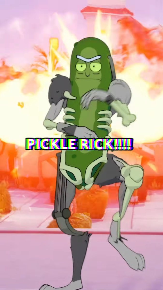 FireMonkey's tweet image. Two of the Rickest Ricks around arrive in the Fortnite Item Shop on 3/6 at 7 PM ET. Rick Prime and Pickle Rick are dropping in as new Outfits - and they’re Fan favourites Mr PB and Squanchy will be joining Fortnite as Sidekicks!

The Real Deal Bundle:
- one Outfit (Rick Prime)
-
