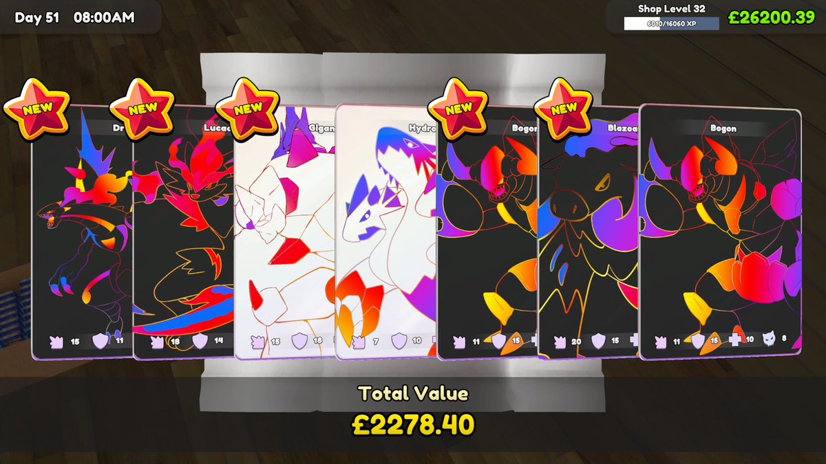 VicciVulpix's tweet image. Although I've not feeling the best recently, this definitely gave me well-needed dopamine boost! 💥

#TCGCardShopSimulator #Ghost #GodPack #ItsTheLittleThings #XboxGamePass 💚