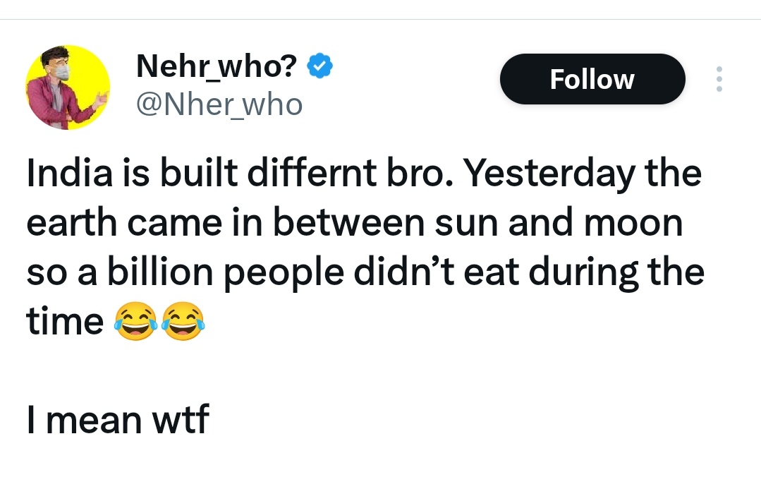 PoornimaNimo's tweet photo. The entire world is built different. 2.04 billion people fast in daylight hours for an entire month, eating only in the night and stop only when the sickle moon is seen in Saudi Arabia. https://t.co/a0S8qJK4Mx
