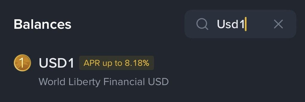 t0_god's tweet photo. 야락장에 밥줄이었던 USD1 이자 입금

근데 APR 8%대로 이율이 조금 싱거워짐…😭

원래 이자로 들어온 WLFI 바로바로 매도했는데 이제는 장이 홀딩해도 나쁘지 않을 것 같네요 https://t.co/9shgwnHKKj