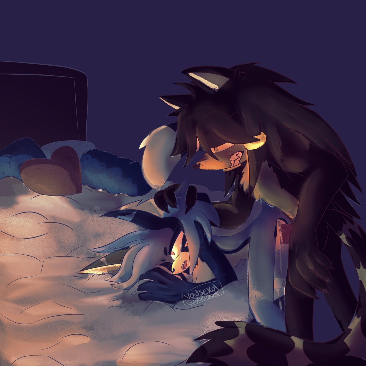 Void18afterdark's tweet photo. comm 4 @RykarAfterDark , Death by SnuSnu https://t.co/RDUmyiNnue