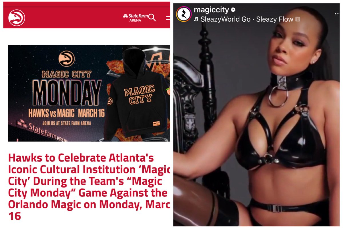 This ok with you <a href="/StateFarm/">State Farm</a>? A sexploitation branded and sponsored event at your venue, where you host children?

You endorse corporate pedophilia + grooming of children?

Are women human? Or just objects for men? 

Objectification of women isn’t “culture”. You need to block this