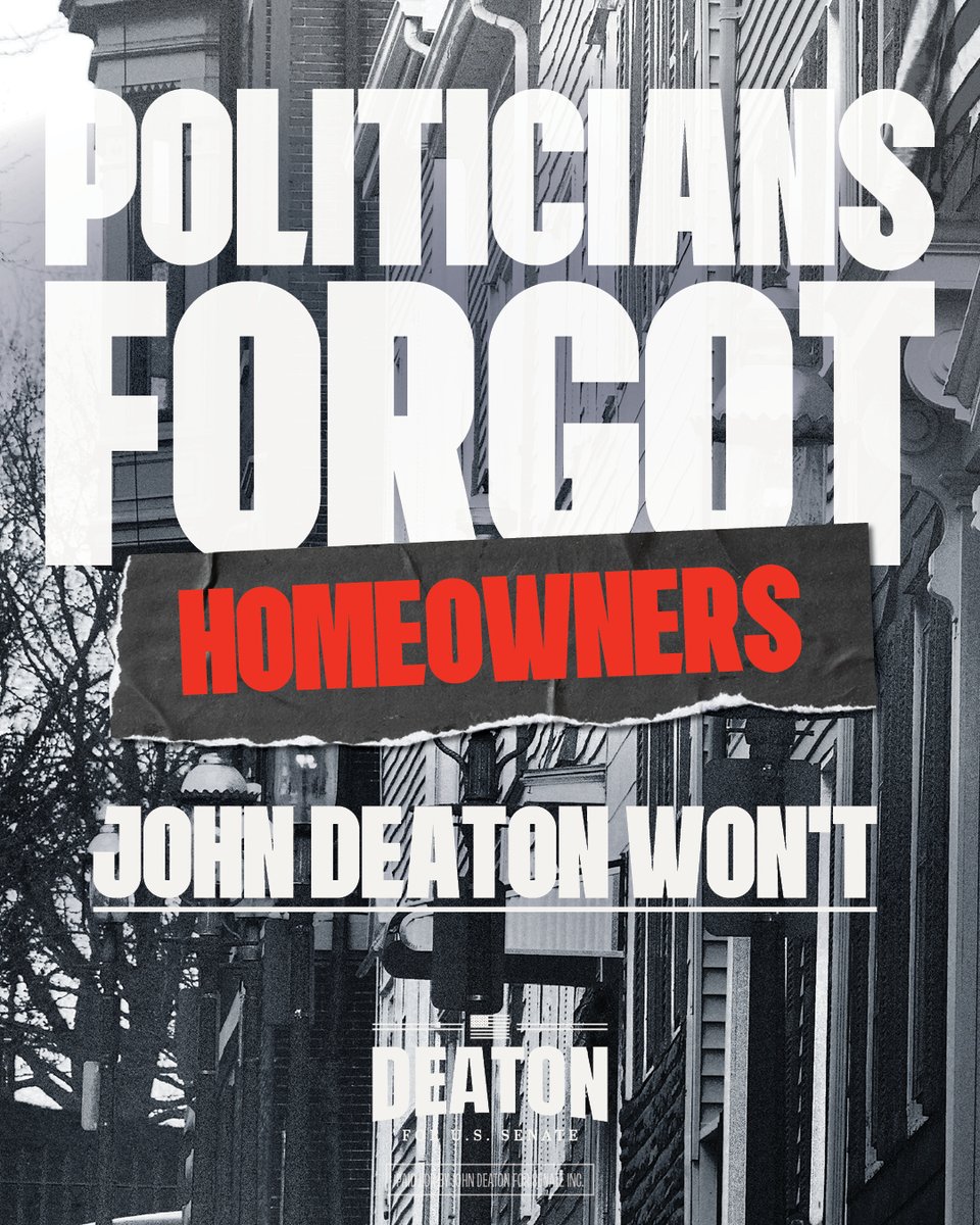 DeatonforSenate's tweet photo. Owning a home in Massachusetts should not be out of reach. But for too many families, rising costs and bad policy have made it harder and harder to stay put.

I will fight for policies that lower costs, encourage smart development, and help families build real wealth without punishing success or driving up prices.

Homeownership is part of the American Dream. I will not let politicians forget that.