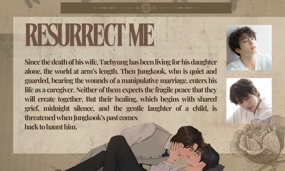 vkookficrec's tweet photo. ₊˚ ✧ Resurrect Me ; #taekookau #vkookfest ✧ ₊˚

⋆ Non Traditional A/B/O
⋆ 22.8k, ongoing
⋆ Alpha Single Parent TH x Babysitter Omega JK
⋆ Slow Burn
⋆ Past Domestic V!olence
⋆ Shared Grief
⋆ Protective &amp; Possessive TH
⋆ Angst

🔗: https://t.co/xeeBwWWzHz https://t.co/5peyX1qgYI