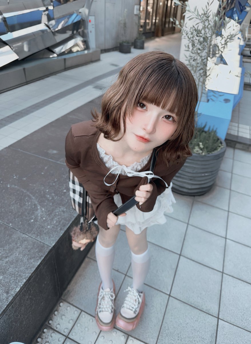 茶髪のボブも、かわいいんだよ。